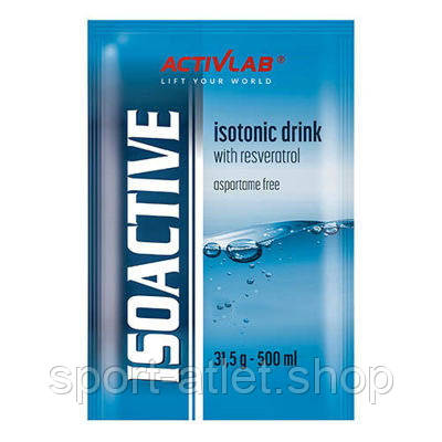 Ізотонік ActivLab Isoactive, 31 грам - Апельсин, фото 1