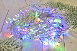 Гірлянда світлодіодна 13 м, 200 LED, різні кольори, електроживлення