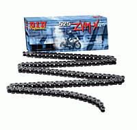 Приводная цепь для мотоцикла DID 525ZVMX, количество звеньев 112, X-RING гипер креплением