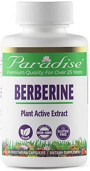 Paradise Herbs Berberine 60 кап (4384303954)