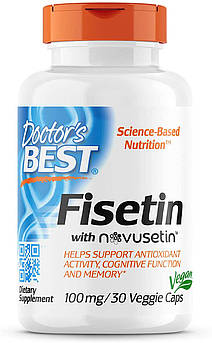 Doctor's s Best Fisetin with Novusetin 30 кап (4384303958)