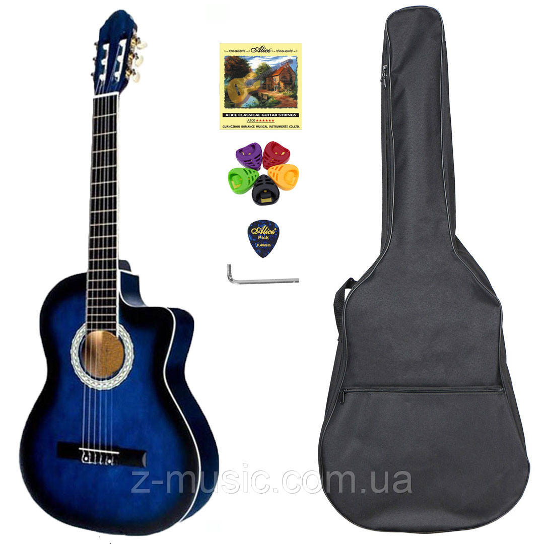 Гітара класична повнорозмірна (4/4) Almira CG-1702C BL (комплект)