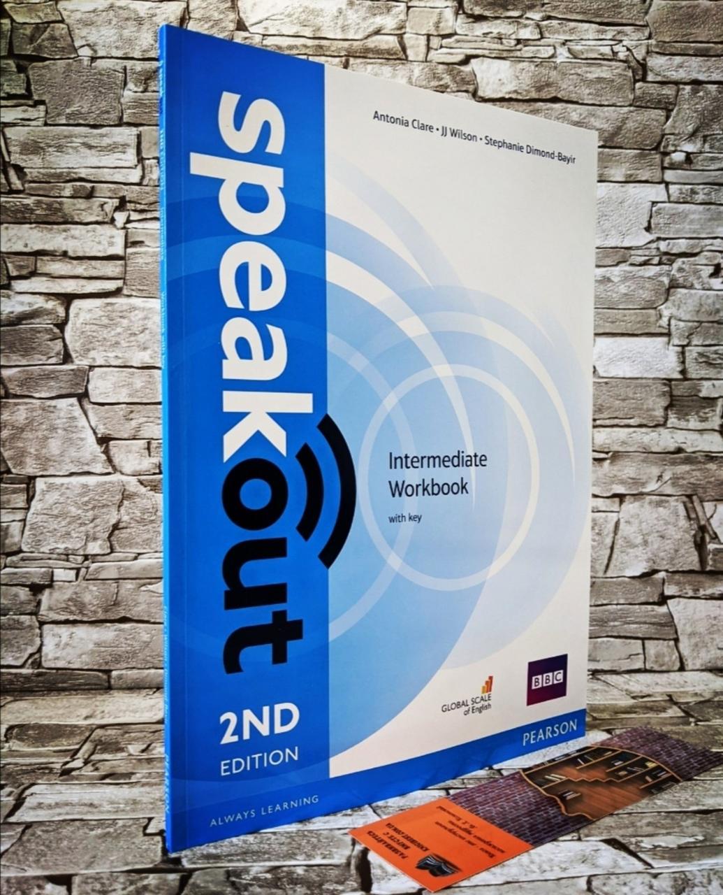 Книга "Speak Out 2nd Intermediate Workbook" Pearson With Key Англійська для дорослих, фото 1