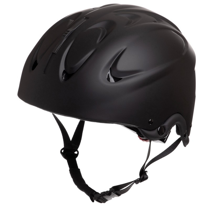 Шлем горнолыжный с механизмом регулировки MS-6288 черный матовый L (58-61) - фото 1 - id-p1268929073