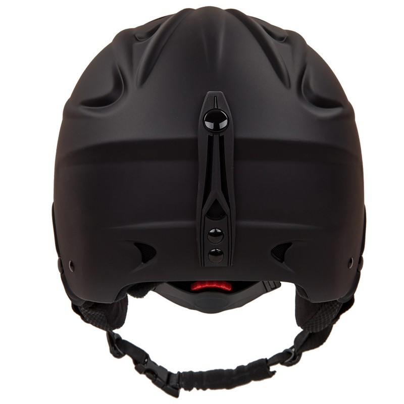 Шлем горнолыжный с механизмом регулировки MS-6288 черный матовый L (58-61) - фото 8 - id-p1268929073