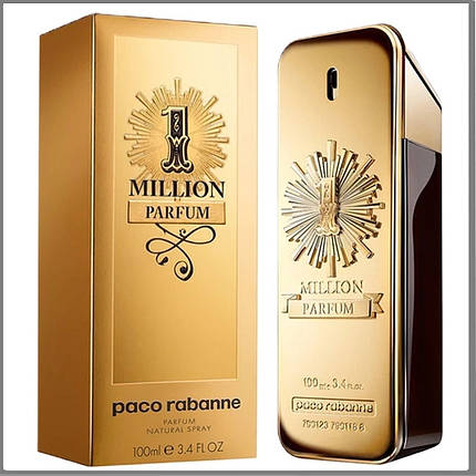 Paco Rabanne 1 Million Parfum парфумована вода 100 ml. (Пако Рабан 1 Мільйон Парфуми), фото 1