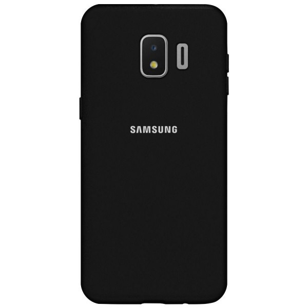Чохол Silicone case для Samsung Premium J260 2018 Black (03) чорний, фото 1