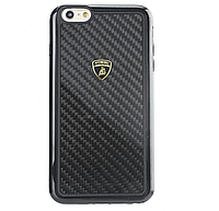 Чехол-накладка Lamborghini Elemento D2 for iPhone 6/6S, Black (LB-TPUPCIP6S-EL/D2-BK)