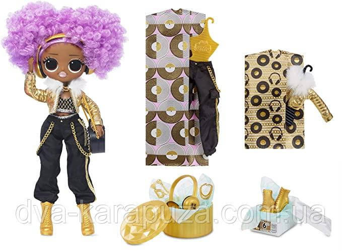 Велика лялька LOL Surprise OMG 24K D.J. Fashion Doll, 20 сюрпризів!, фото 1