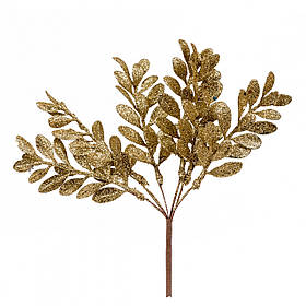 Гілка декоративна Yes! Fun 26 см, золото, глітер 973887