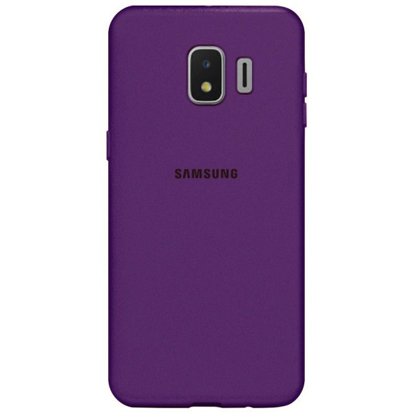Чохол Silicone case для Samsung Premium J260 2018 Purple (14) фіолетовий, фото 1