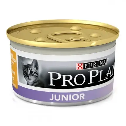 Влажный корм Purina Pro Plan Junior для котят, с курицей, 85 г, фото 2