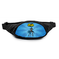 Друк на сумках-бананка, бананка "Бетмен"