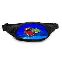 Друк на сумках-бананка, бананка "Hot wheels. Хот Вілс"