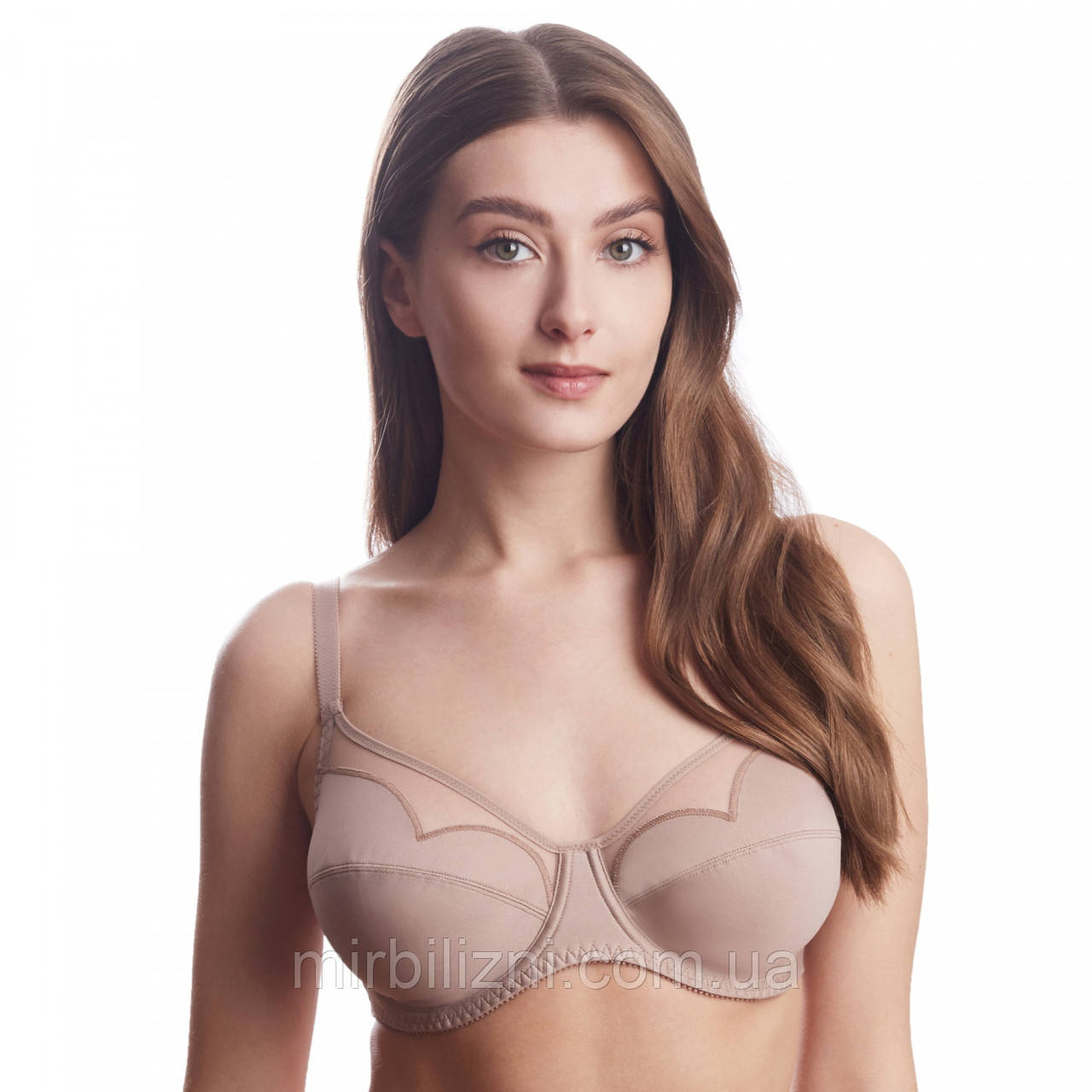 661310  Бюстгальтер м'яка чашка з подвійним членуванням