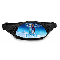 Друк на сумках-бананка, бананка "Холодне серце"