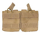 Підсумок для магазинів гвинтівки подвійний молле Condor Double AR10/M-14 Open Top Mag Pouch MA24 Олива (Olive), фото 6