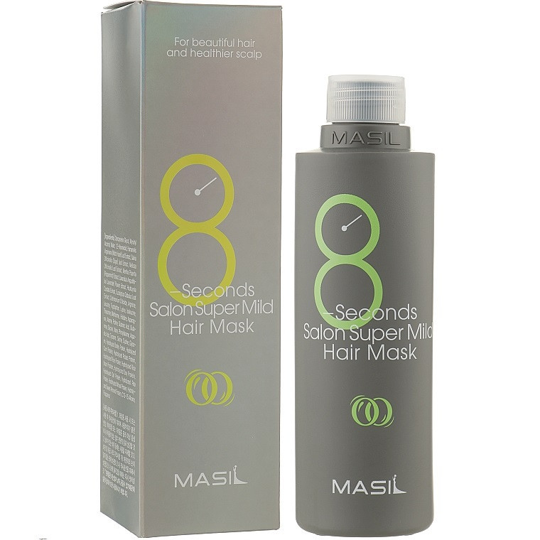 Уцінка! Пом'якшуюча маска для волосся MASIL 8 Seconds Salon Super Mild Hair Mask 350ml (до 22.11.2025)