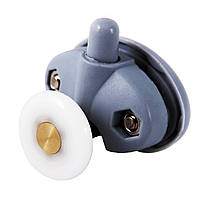 Ролик для душової кабіни одинарний з кнопкою 8001UP (верхній 23 мм) ANGO