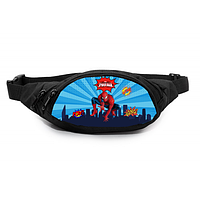 Друк на сумках-бананка, бананка "Ultimate Spider-man"