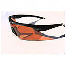 Баллистические тактические очки ESS Crossbow ONE Smoke Grey (димчаті), фото 3