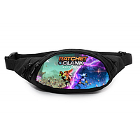 Друк на сумках-бананка, бананка "Ratchet clank"