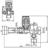 Група безпеки бойлера (без сифона) 7бар Koer KR.106 - 1/2" (KR2914), фото 3