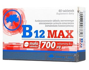 Вітамін В12 Olimp B12 MAX 60 таблеток