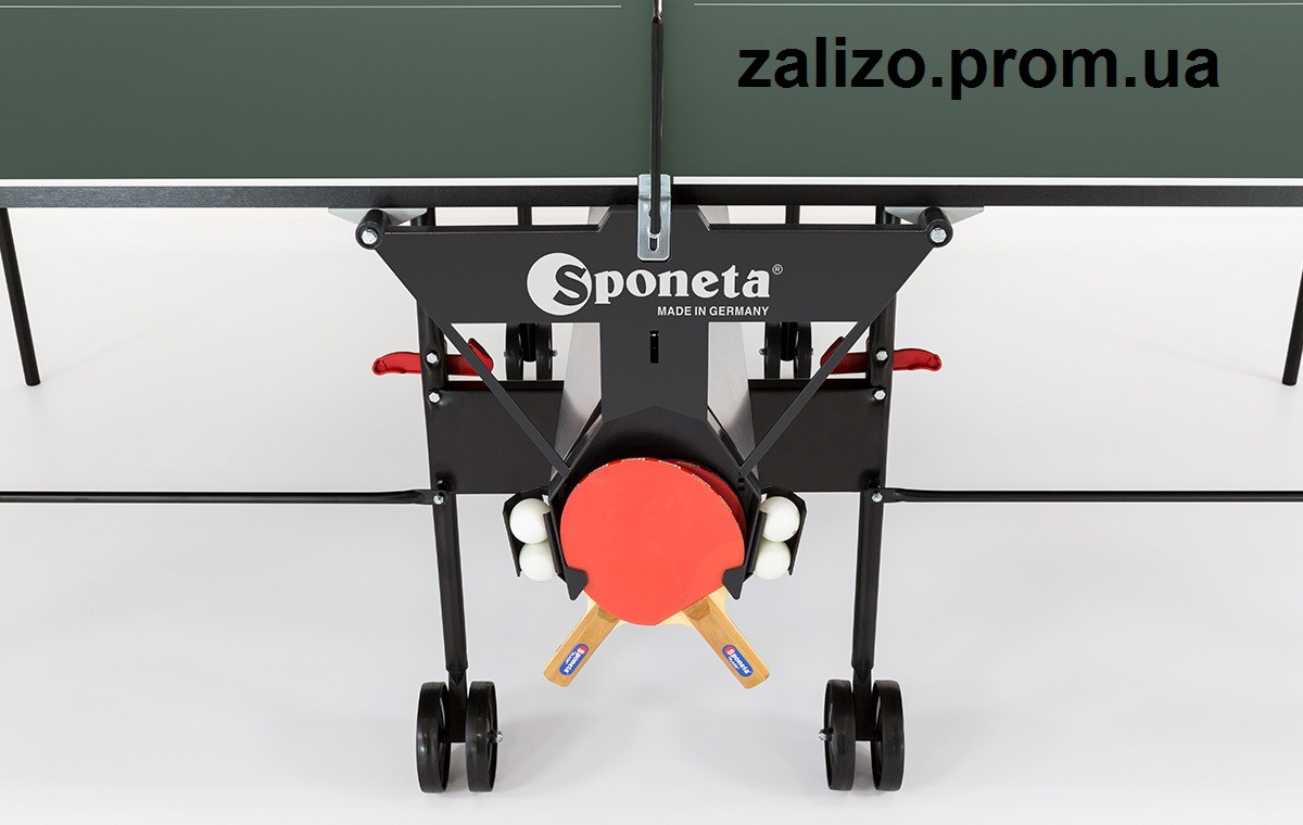 Стол теннисный S1 - 12i, для помещений с толщиной столешницы 19 мм. - фото 5 - id-p1527113831