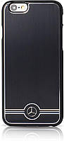 Чехол-накладка Mercedes Pure Line Hard Case AluMinium iPhone 6/6S, Black