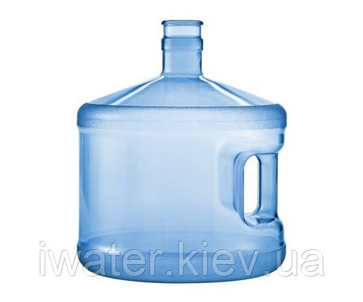 Бутель для води Graif з литою ручкою полікарбонат 11 л, фото 1