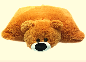 М'яка подушка-іграшка плюшевий Ведмедик 45 см Гіпоалергенні м'які іграшки для дітей