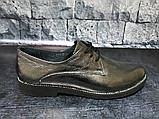 Стильні шкіряні туфлі сріблястого кольору, Bistfor, Україна, фото 5