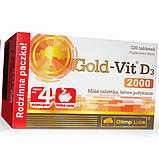Вітамін Д3 Olimp Gold-Vit D3 2000 120 таб, фото 5
