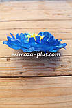 Штучні квіти — Мак, насадка Ø 19 см Блакитний, фото 2
