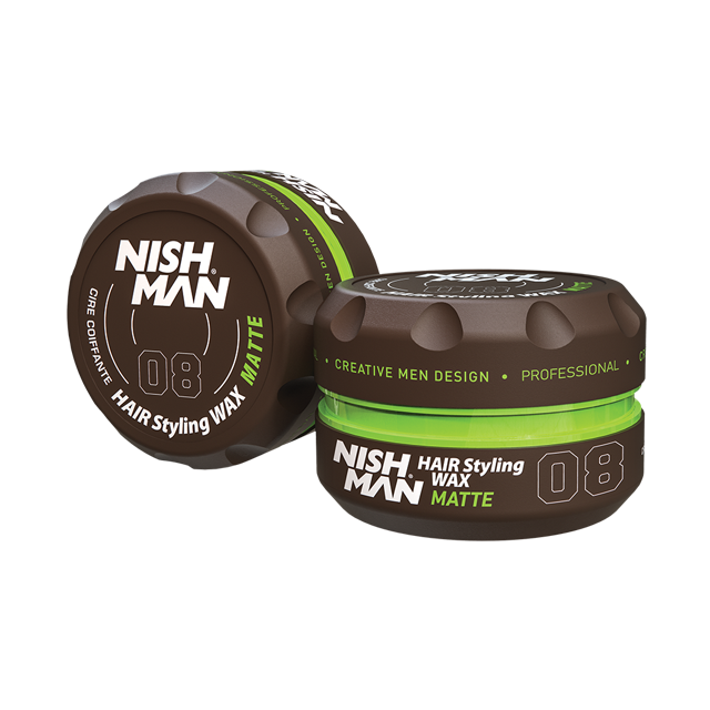 Віск для укладання волосся Nishman Hair Styling Wax 08 Matte