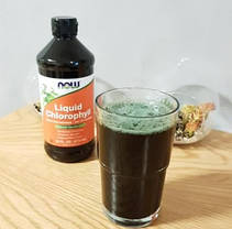 Хлорофіл NOW Chlorophyll Liquid 473 ml, фото 3