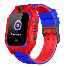 Дитячий розумний смарт-годинник з GPS Q19 Smart baby watch з камерою, прослуховуванням, сім картою для дітей, Червоний, фото 3