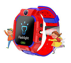 Дитячий розумний смарт-годинник з GPS Q19 Smart baby watch з камерою, прослуховуванням, сім картою для дітей, Червоний, фото 4