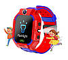 Дитячий розумний смарт годинник c GPS Q19 Smart baby watch з камерою, прослуховуванням, сім картою для дітей, Блакитний, фото 4