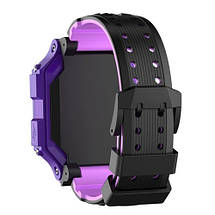 Дитячий розумний смарт-годинник Smart Baby Watch Q19 GPS з камерою, прослуховуванням, сім картою, для дітей, Фіолетовий, фото 4