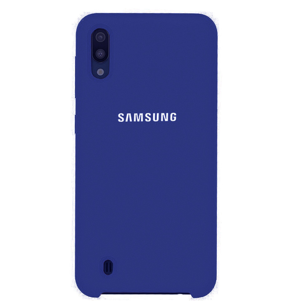 Чохол Silicone case для Samsung Premium M10 Dark Blue (08) темно-синій