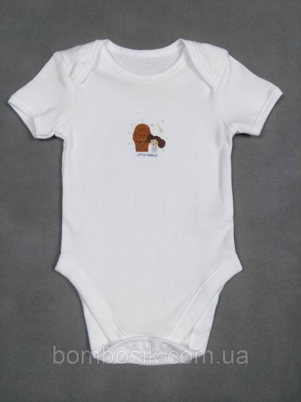 Бодік для хлопчика з коротким рукавом George, First size (50-56см)
