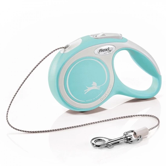 Рулетка-повідець Flexi New Comfort M трос 8м/20кг