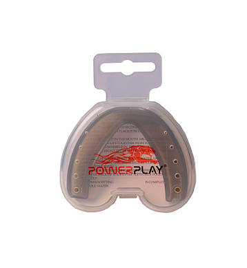 Капа боксерська PowerPlay 3305 SR Сіра, фото 3
