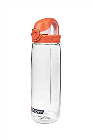 Пляшка для води Nalgene OTF On The Fly 650 мл. Прозоро-Оранжева, фото 1