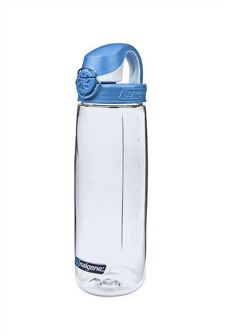 Пляшка для води, Nalgene OTF On The Fly 650 мл Прозоро-Синя, фото 1