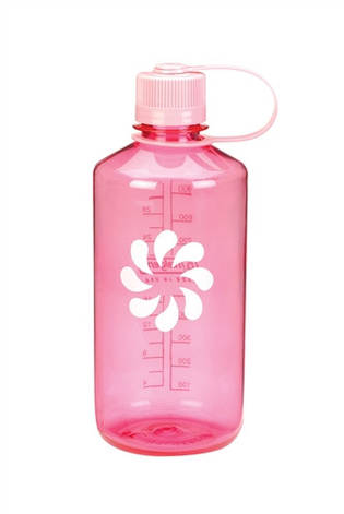 Пляшка для води Nalgene Narrow Mouth 1 л. Розова, фото 1