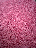Килим ворсистий рожевий 0.50 x 0.80 Туреччина овал, фото 2