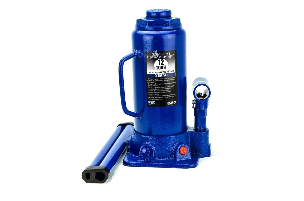 Домкрат гідравлічний 12 т Vitol ДБ-12003, фото 1